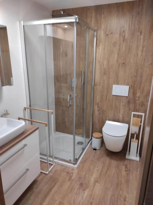 Apartament 17 Szklarski ชกลาร์สกา ปอเรมบา ภายนอก รูปภาพ